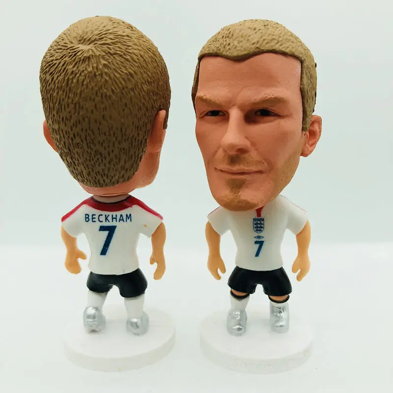 Soccerwe David Beckham Doll England7 Football Team 2002 Cup Short
