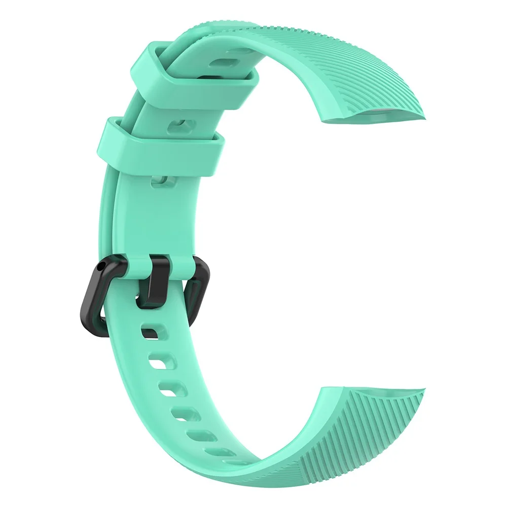 New Soft Sport Rubber Replacement Wristbands High Quality Quick Release Silicone Bracelet Strap For Huawei Honor Band 4