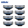 Genuine  Gillette Mach 3  Shaving Razor Blades For Men  Brand Blade To Shave With 8 Blades ► Photo 3/6