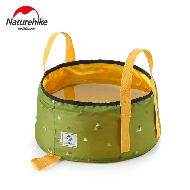 NatureHike 10L/16L складной ведро для воды рыболовный бассейн сумки открытый кемпинг