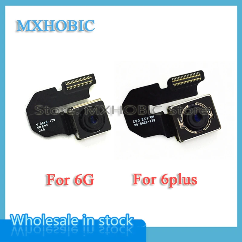 10pcs/lot Rear Back Camera Flex Cable For iPhone 6 6G Plus 4.7 5.5 Big Facing Replacement parts Free Shipping | Мобильные телефоны