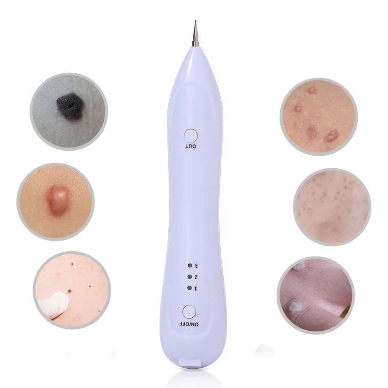 

Electric Laser Face Wart Skin Tag Tattoo Removal Pen Black Dots Dark Spot Mole Remover Freckle Removal Machine Beauty Care Tools