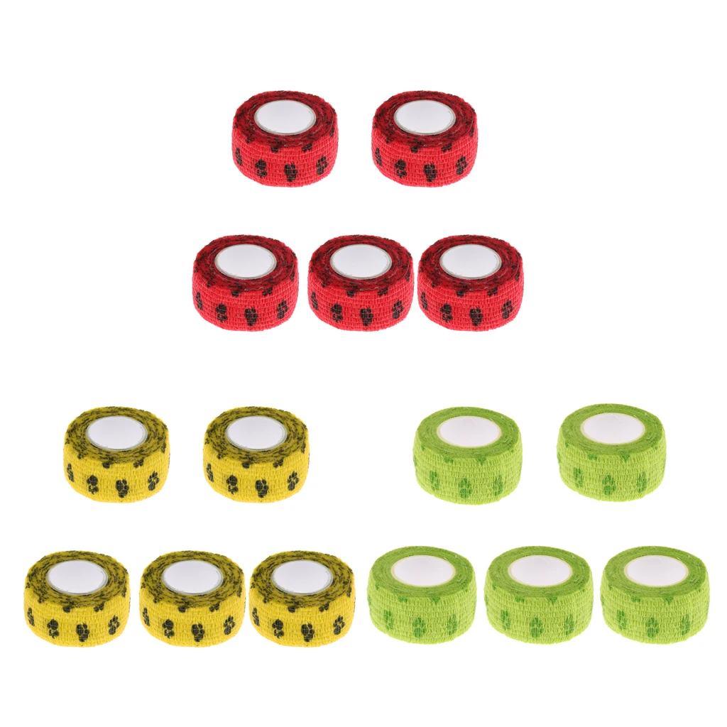 5 Pieces Non Woven Pet Dog and Cat Wound Self Adhesive Bandage Tape