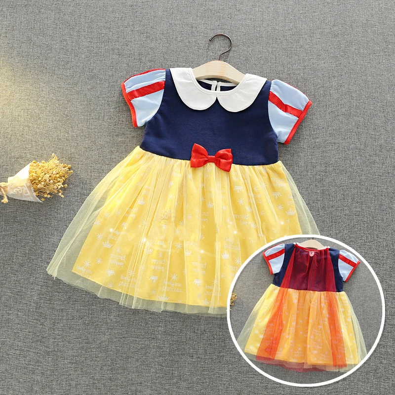 Costumebuy/Белоснежка Золушки; Детские платья для девочек; праздничное платье принцессы; карнавальный костюм; платье для девочек; детская одежда
