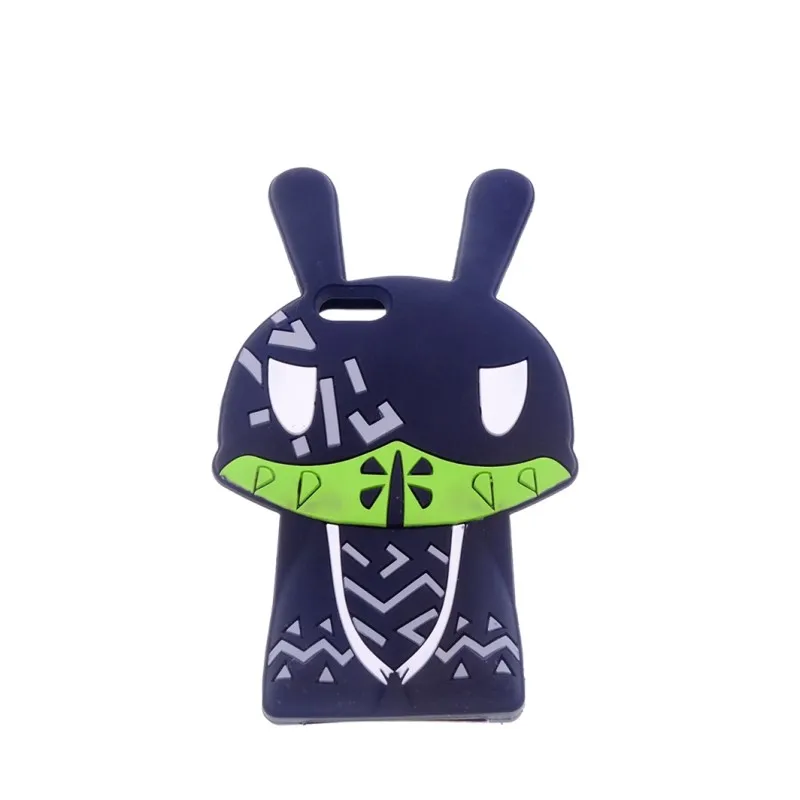 

Cool Fashion Cute 3d Cartoon Mask Rabbit Bunny Soft Silicone Case for iphone 5 5S Phone Protective Cover
