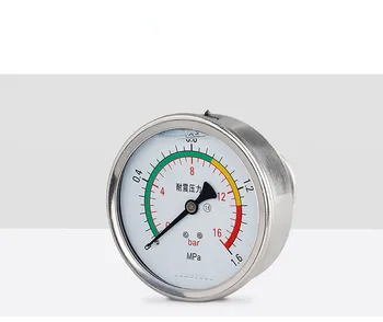 

Manometer Axial 1.5in. (50.5mm)Tri Clamp Daiphragm Pressure Gauge-SS304 Stainless Steel Membrane Gauge