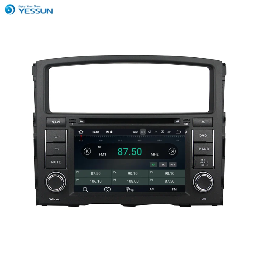 Yessun для MITSUBISHI PAJERO V97 2006 ~ 2015 Android 7 1 мультимедийный плеер система автомобильный