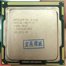 Процессор Intel Core i5-760S(8 Мб кэш-памяти, 2,53 ГГц) 82 Вт LGA1156 настольный процессор