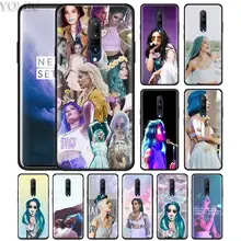 Halsey Colors Lyrics Badlands Phone Case for Oneplus 7 7Pro 6 6T Oneplus 7 Pro 6T Black Silicone Soft Case Cover