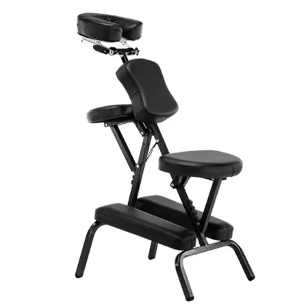 Новое KY-BJ001, портативное массажное кресло разных цветов, высокое качество, соскабливающее кресло, красивая кровать, регулируемое складное кресло 46*56*120 см - Цвет: black
