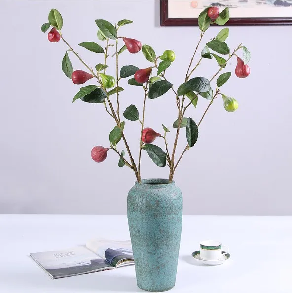 Artificial Fig Fruit Branch Fake Fruit Plant Artificial Fig Bouquet