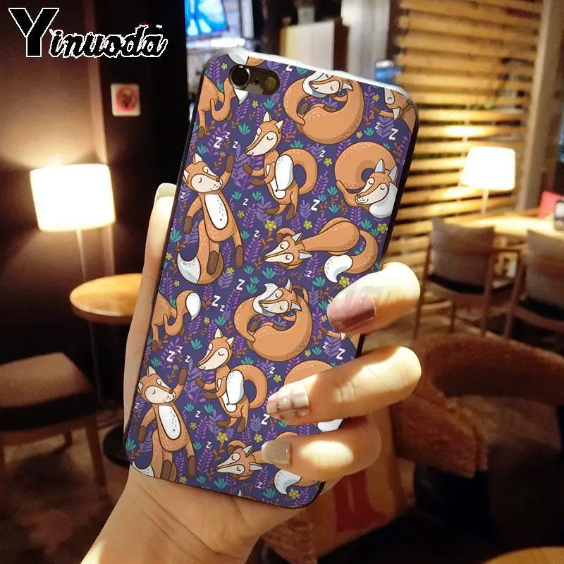 catoon cute lovely fox animal