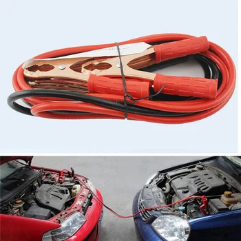 

Youwinme Universal 2M 500AMP Copper Wire Car Battery Emergency Cable Line Auto Power Charging Jump Start Leads Cable Clip