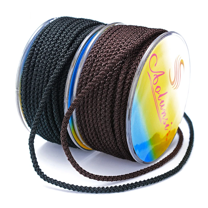 

MOQ=1pc Luck Jewel 2mm DIY Jewelry Componen Cords Rope/String/Thread Famous Brand High quility non-fading Polyester Knot Macrame