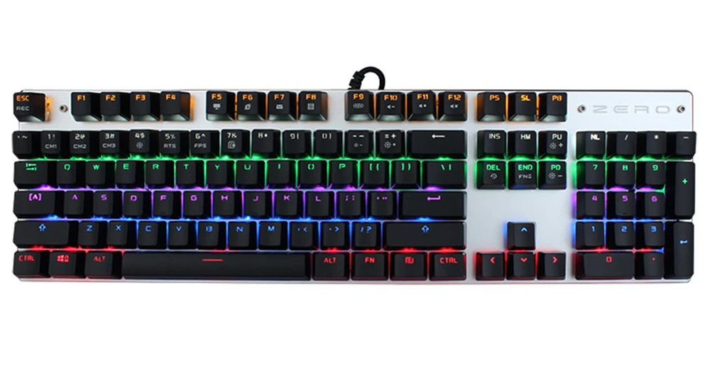 Metoo gaming keyboard России механическая клавиатура 104 ключей usb Проводная клавиатура синий/красный/черный переключатель клавиатура