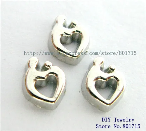 

mom and baby love Heart FC849 floating locket memory charms 10pcs for floating living memory locket s wholesales as gift