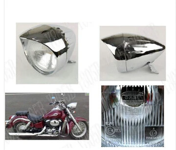 

Motorcycle HeadLight For Honda Shadow Spirit Sabre Aero ACE Steed VLX 400 600 1100 DLX Magna VF 250 750 VTX1300 1800 H-001