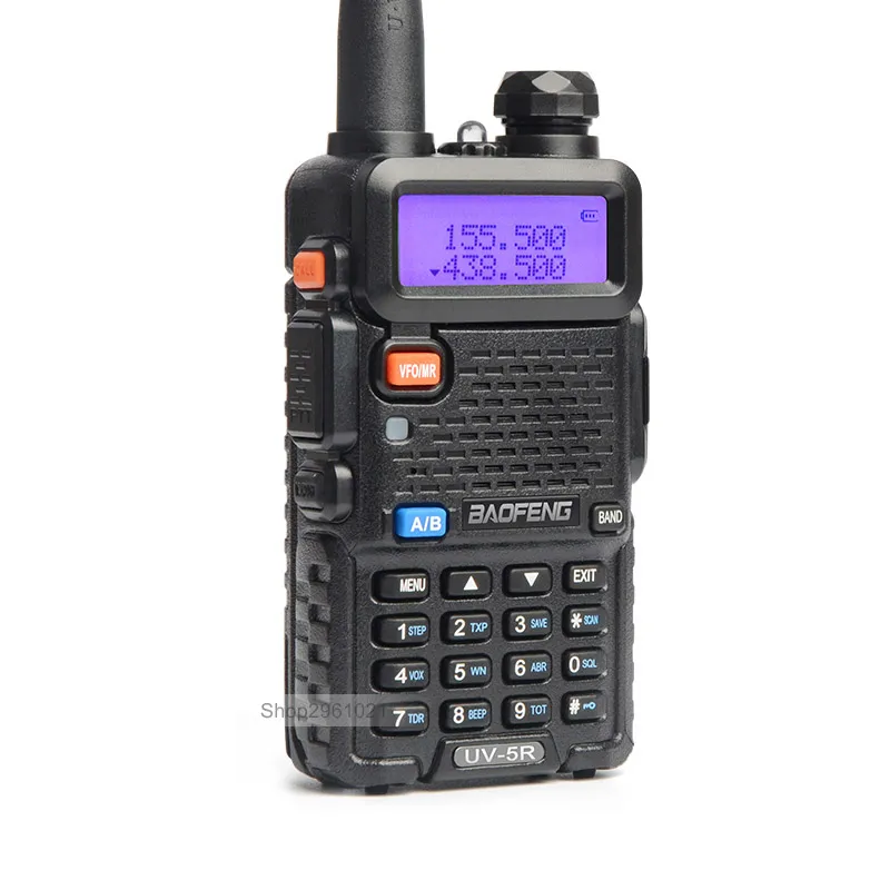 baofeng 5r uv 5r иди и болтай Walkie Talkie “иди и УКВ портативной рации двухстороннее Ham радио приемопередатчик UV-5R портативная uv5r 2-передающая радиоустановка