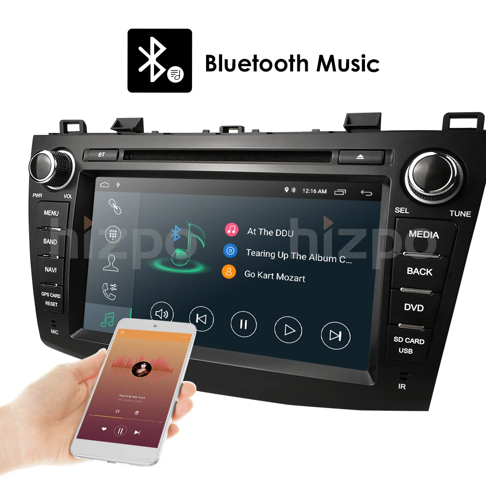 Sale 2G+16G 1024*600 QuadCore 4GWIFI BT video audio Multimedia 2din car dvd player for Mazda 3 Mazda3 2010 2011 2012 2013 DAB DTV CAM 11