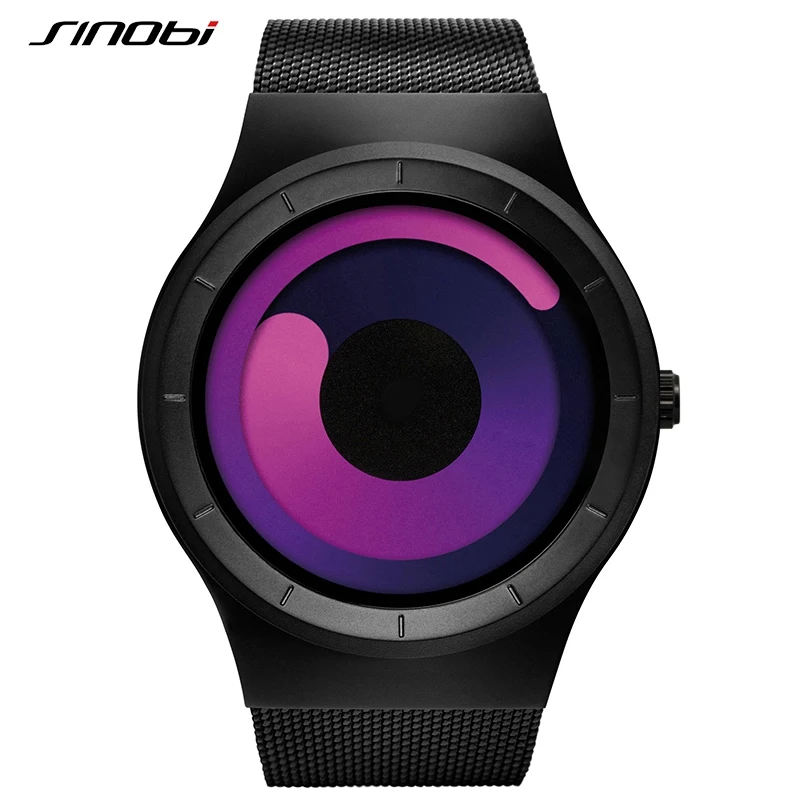 SINOBI Новые модные спортивные мужские наручные часы Топ люксовый бренд из