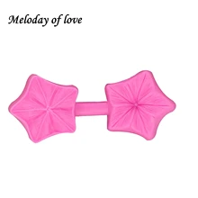  1Pcs DIY  Silicone Mold Fondant Chocolate Moulds Candy Cake Molds Embossed Sugar Arts Flower DIY Wedding Decor T1259 