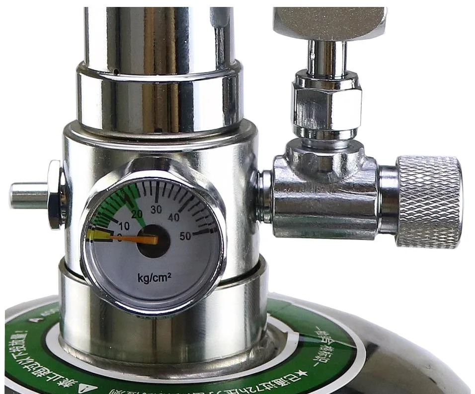 Wyin аквариум DIY CO2 генератор системы комплект с регулировкой давления воздуха воды