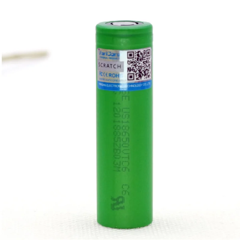 Varicore vtc6 3.7 in 3000 much 18650 li ion battery 30A level battery ...