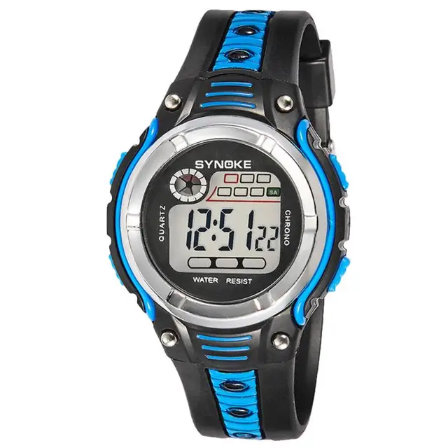 2017 Dignity SYNOKE Waterproof Children Boys Digital LED Sports Alarm Date Watch 2017 Dignity SYNOKE Waterproof Children Boys Digital LED Sports Alarm Date Watch