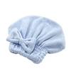 Thicken Cartoon Microfiber Hair Quickly Dry Hair Hat Wrapped Towel Bowknot Bathing Cap for Bath Saunas Spa Hair Cover ► Photo 3/6