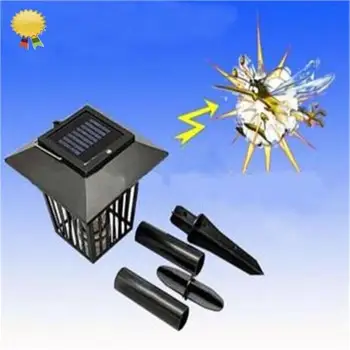 

Solar Garden Light Anti Mosquito Insect Pest Bug Zapper Killer Trapping Lantern with Spike Luces Jardin Light Sensor LED Lampara