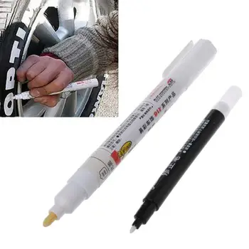 

1 Set of White-Color Permanent Tire Marker Pen for Car Tire and Motocycle Tyre Graffiti Oily Marker Pen marcador DIY decoration
