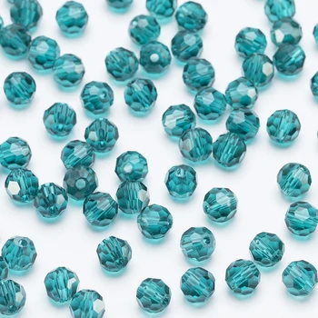 

8MM Austria Round Faceted Crystal Ball Beads For Jewelry Making Bracelet Diy Loose Bead Accessories Spacer Glass Bead Wholesale