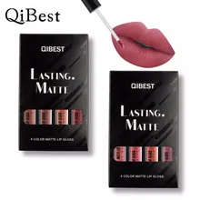 6 шт./компл. жидкая матовая губная помада мягкая текстура стойкий блеск для губ водонепроницаемый телесный Губная помада макияж косметический инструмент