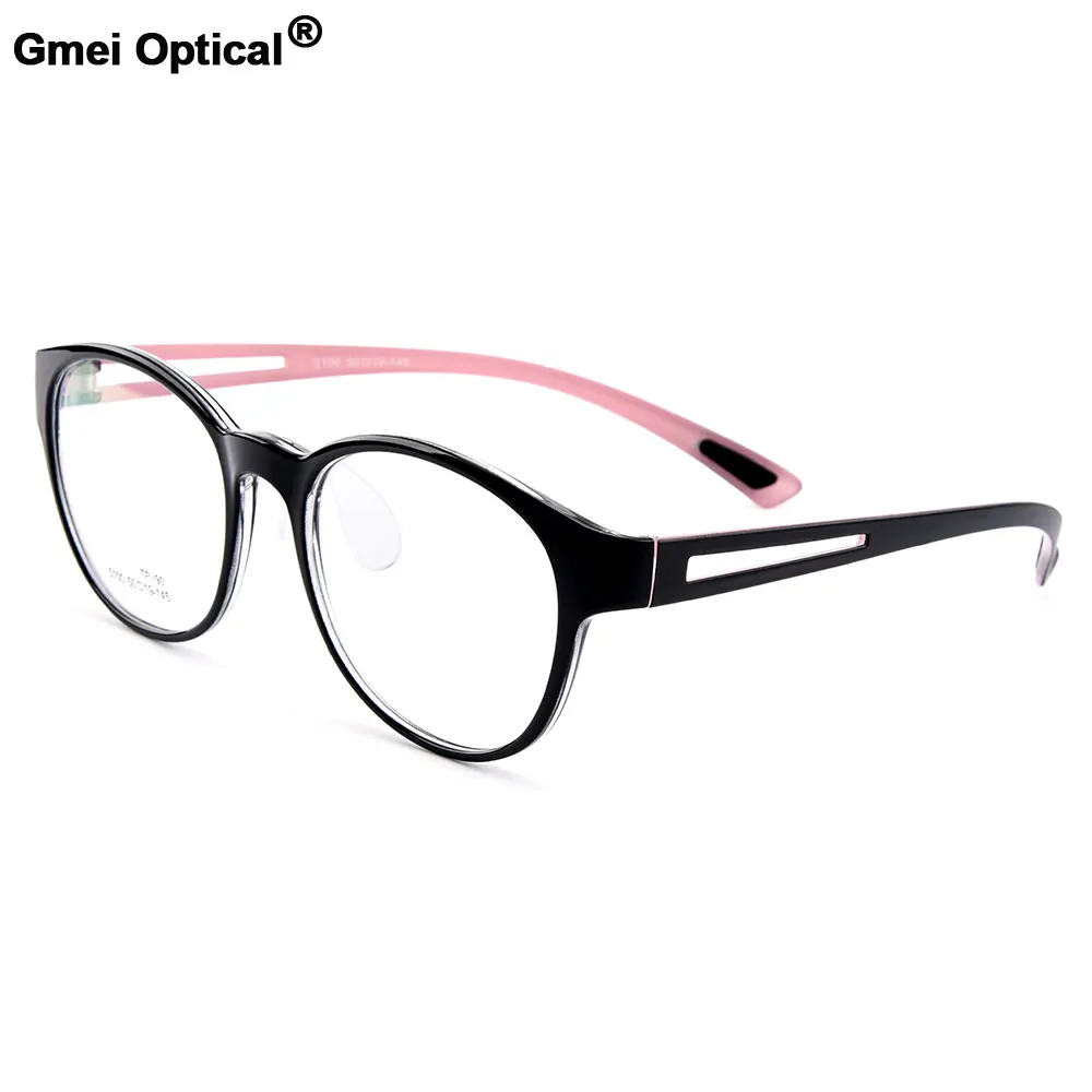Gmei оптический сверхлегкий TR90 полный обод женские оптические оправы для очков девушки пластик близорукость очки 6 цветов на выбор M5100