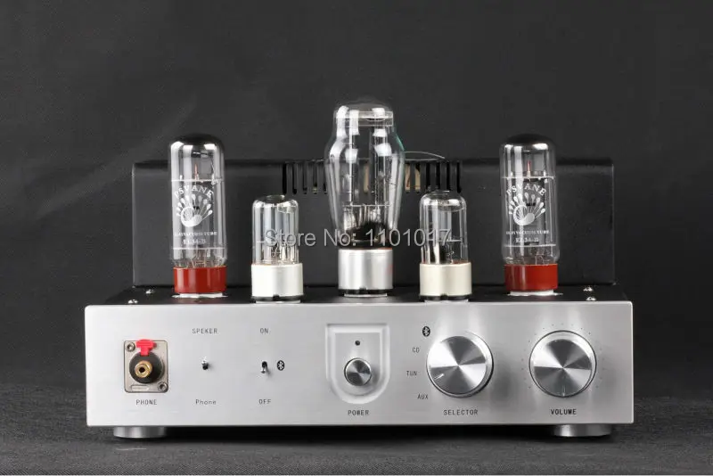 RIVALS new version bluetooth tube amplifier EL34 headphone aluminum panels   HIFI EXQUIS handmade Scaffolding 