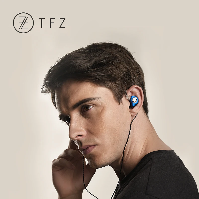 TFZ KING II 2nd Dynamic Graphene Driver HiFi In-Ear Monitor наушники IEM с 2 контактами/0,78 мм съемным кабелем KINGii