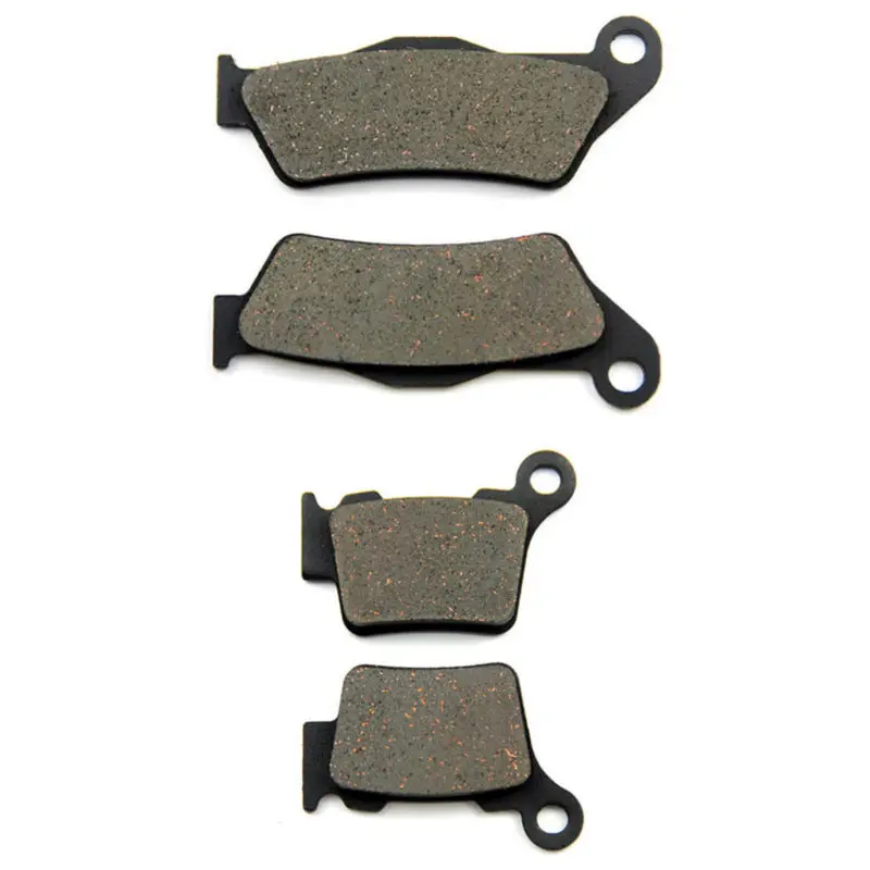 

SOMMET Motorcycle Front + Rear Brake Pads Disks for KTM EXC 250 EXC 300 (Upside down forks) (2T) (04-15) EXC250 EXC300 LT181-368