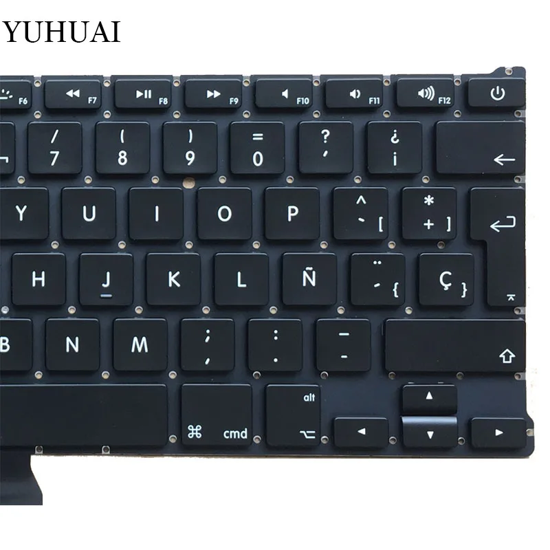sp para Macbook Novo Teclado A1369 Espanhol Portátil Retroiluminado Md231 Md232 Mc503 Mc504 2011-15 Anos Air 13 A1466 - Imagem 2