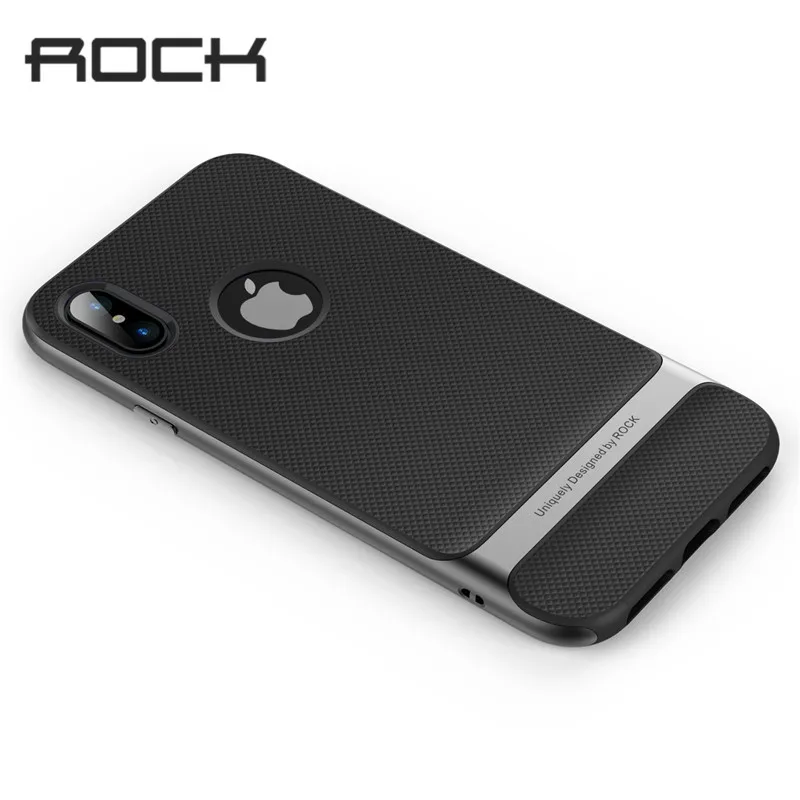 

Rock Royce Case for iphone X Anti-knock Case Ultra Thin Slim Armor Cover Shell Hard PC+Soft TPU Back Cover for iphoneX