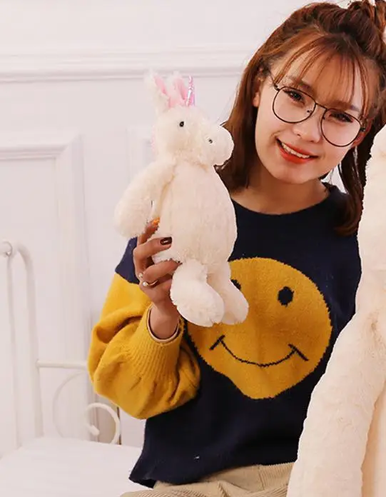 28 см фильм Agnes Pet Gru мультфильм Рождество Плюшевый единорог счастливый семья