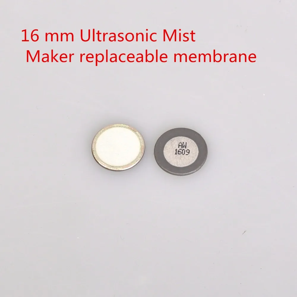 

16 mm Ultrasonic Mist Maker replaceable membrane and key slice Nebulizer Atomizer Head for air Humidifier