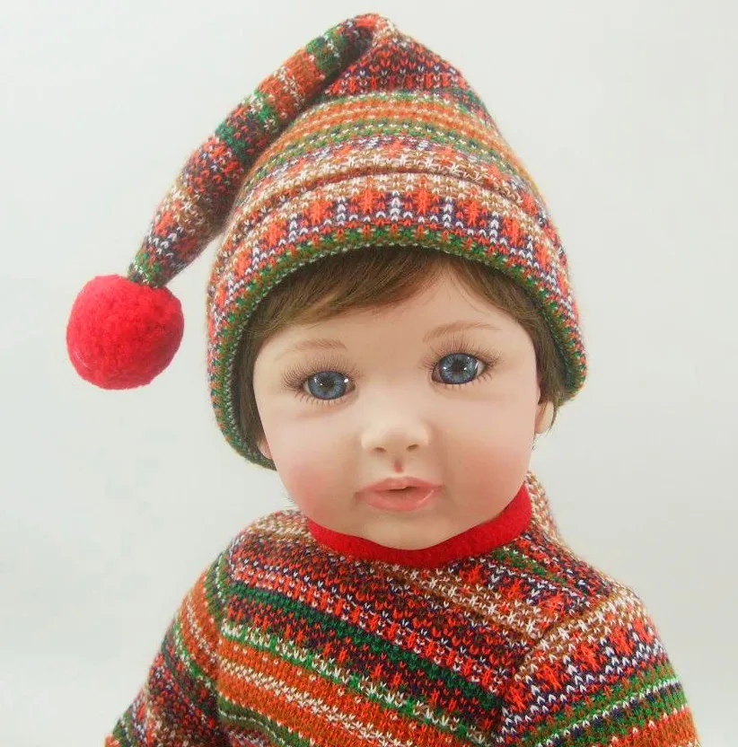 Силиконовая кукла Reborn Baby boy 60 см Реалистичная живая малыши младенцы reborn Brinquedos
