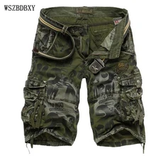 Shorts 2016 Herren Bermuda Short Camouflage Druck Männer Homme Mehrfach Cargo-Shorts Beiläufige Lose