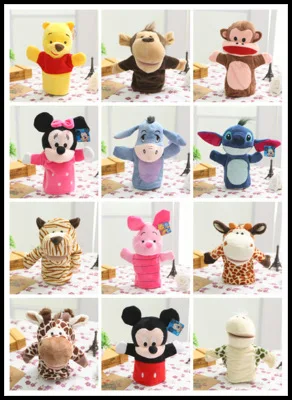 New Hot Lovely Baby Kids Toys Cute Cartoon Animal Hand Puppet Story Tell Props juguetes brinquedos