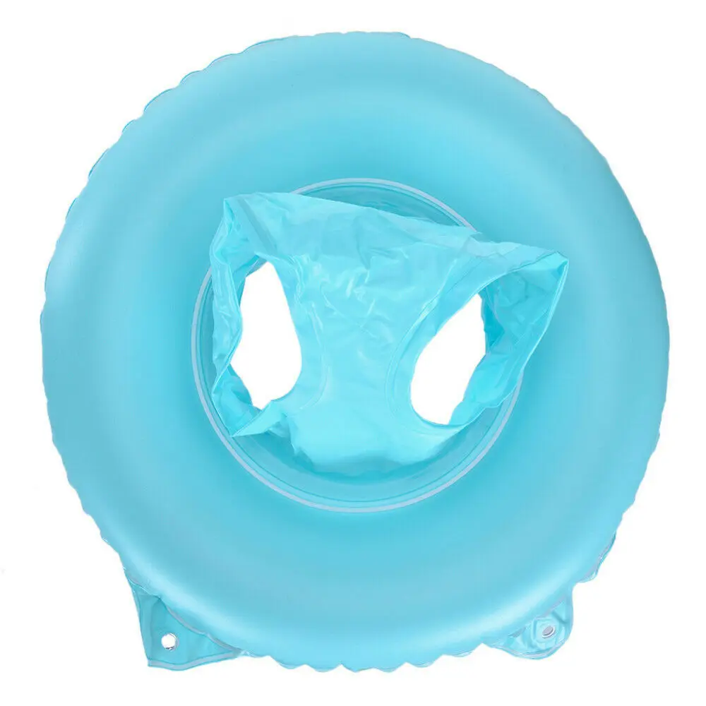 Baby Swimming Ring Swim Pool Float Inflatable Kids Safety Seat Trainer Aid Water Toy Kid Toddler Beach Canopy Floating