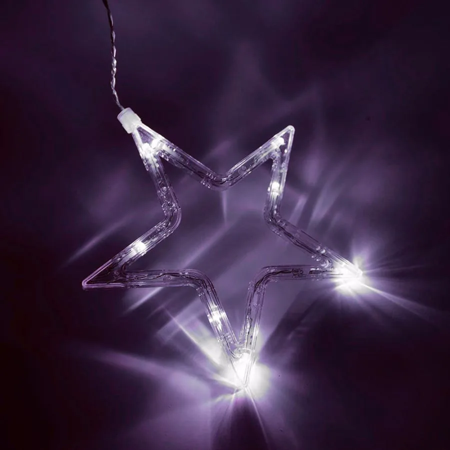 Sucker LED Christmas Light Deer Bell Xmas Tree Shape Fairy Light Indoor Outdoor Decorative Lamps for Xmas New Year Holiday Party (33)