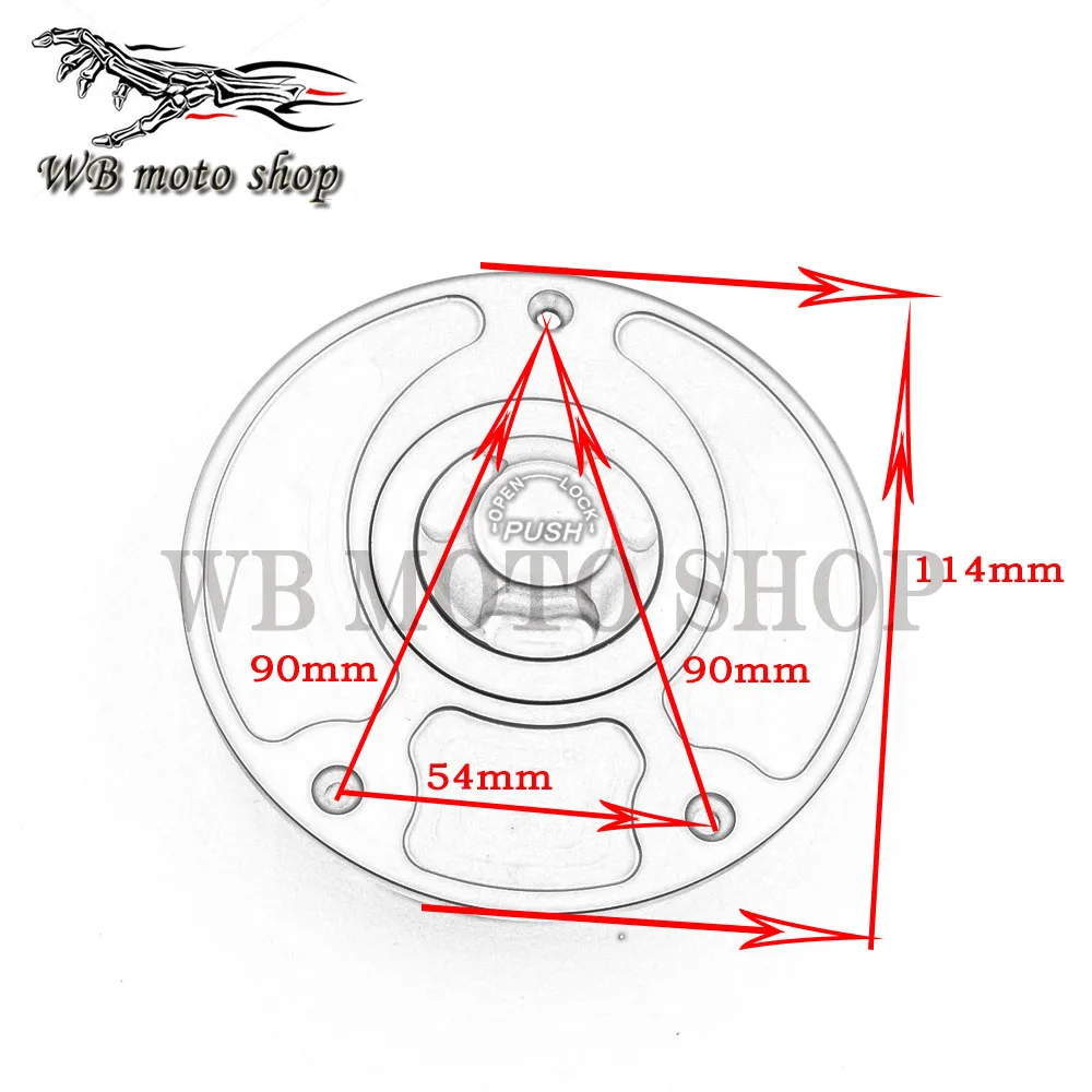 CNC мотоцикл топливный бак Крышка для Honda CBR 600 F4I F4 F3 F2 RC51 VTR 1000 600RR 900 929 954 1000RR сертификатом от сертификационной 600 ЛРВ 400