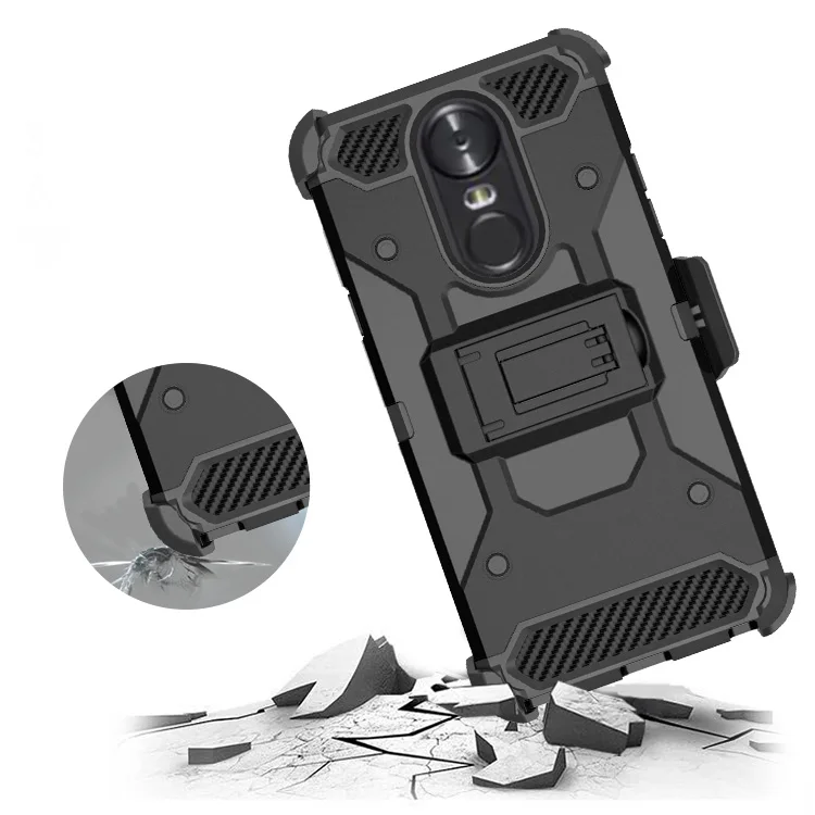 

STYLO4 case waist Belt Clip Holster Stand Phone Cases For lg stylo 4 sports phone holder cover kickstand cover
