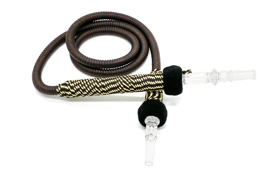 1.8m Long Leather& Acrylic Shisha Hose For Hookah / Water Pipe / Sheesha / Chicha / Narguile Accessories SH-508