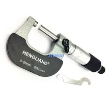 0-25 мм* 0,001 микрон наружный микрометр калибровка толщина микрометра измерительный прибор